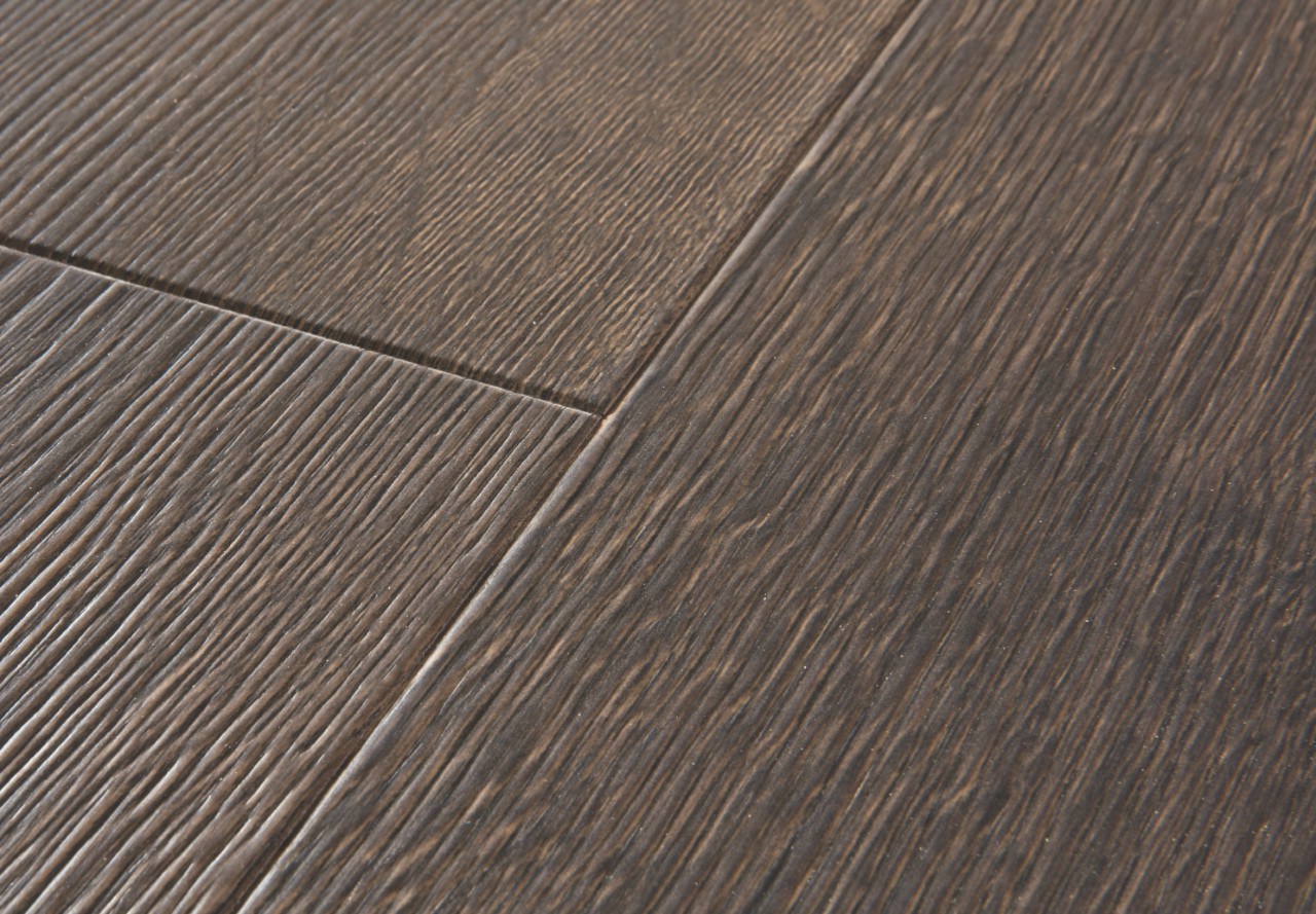 Ламинат Quick Step Majestic Дуб Пустынный шлифованный темно-коричневый MJ3553 2050×240×9,5